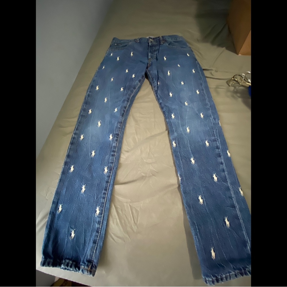Polo all over print jeans - 32/32